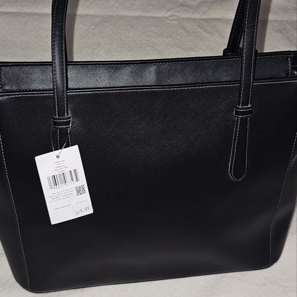 Kate Spade Medium Black Tote Bag - Picture 5 of 16